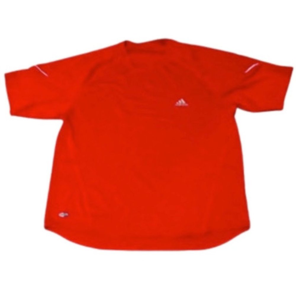 Adidas Red Climalite Workout Shirt 2XL - Picture 1 of 3